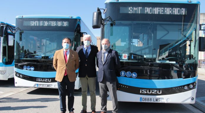 Isuzu Novociti Life İspanya yollarında