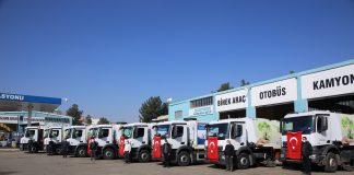 Batman Belediyesi’ne 7 adet Mercedes-Benz Actros 1832L teslimatı gerçekleştirildi