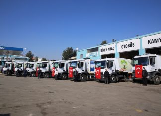 Batman Belediyesi’ne 7 adet Mercedes-Benz Actros 1832L teslimatı gerçekleştirildi