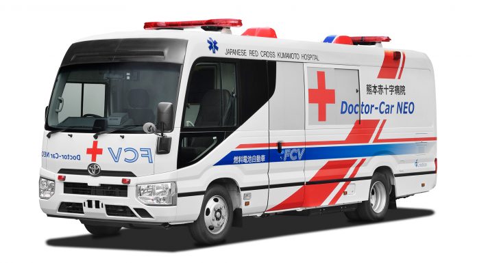 Toyota’dan Dünyanın İlk Hidrojen Yakıt Hücreli Mobil Kliniği