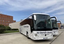 Ali Osman Ulusoy Seyahat, 20 adet Mercedes-Benz otobüs siparişinin ilk 2 aracını teslim aldı