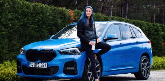 Milli Voleybolcu Meryem Boz  BMW X1’in Direksiyonuna Geçti