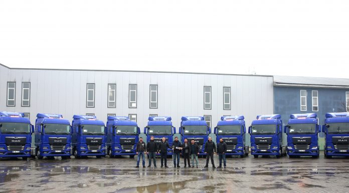 Bolu, Düzce, Kaynaşlı lojistik merkezinde MAN rüzgarı esti: 3 firmaya 17 adet TGX 18,470 4×2 serisi çekici teslim edildi