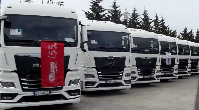 Sektörün önde gelen firması Alışan Lojistik, filosunu Yılın Kamyonu ödüllü MAN TGX çekicilerle güçlendirdi