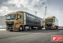 Bir taşla iki kuş: Yeni MAN Kamyon Nesli iki iF DESIGN  ÖDÜLÜ kazandı