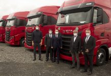 IVECO’dan Hüner’e  40 adet S-WAY çekici teslimatı