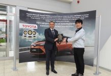TOYOTA OTOMOTİV SANAYİ TÜRKİYE’YE PLATİN İHRACAT ÖDÜLÜ