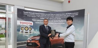 TOYOTA OTOMOTİV SANAYİ TÜRKİYE’YE PLATİN İHRACAT ÖDÜLÜ