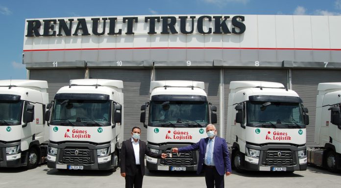 GÜNEŞ LOJİSTİK, 25 YILLIK RENAULT TRUCKS TERCİHİNİ YENİ ARAÇLARI İLE TAÇLANDIRIYOR