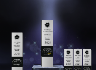 BMW Türkiye ve BMW Motorrad Türkiye Social Media Awards’tan Toplam Beş Ödülün Sahibi Oldu