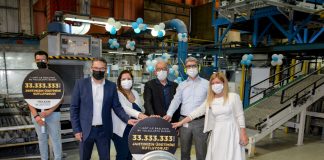 Maxion Jantaş,  33.333.333’üncü jantın üretimini kutladı