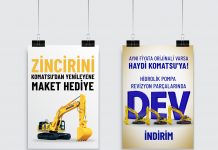 Komatsu orijinal parçalarında cazip avantajlar