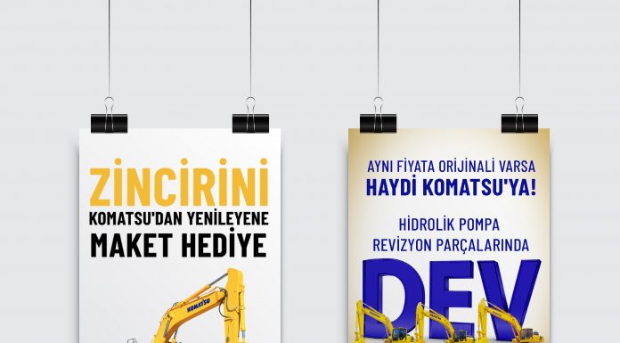 Komatsu orijinal parçalarında cazip avantajlar