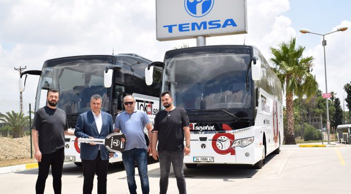 TEMSA’dan Tokat Seyahat ve Yeni İnan Turizm’e Maraton teslimatları