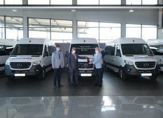 Erensoy Turizm’in 12 adet Mercedes-Benz Sprinter siparişi, son 5 aracın da teslimatı ile tamamlandı