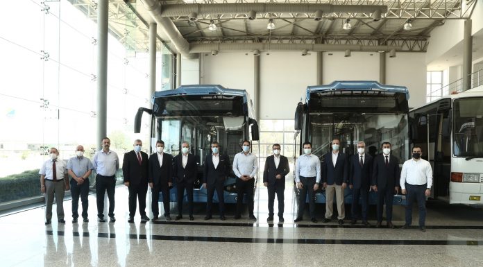TEMSA-ASELSAN ortak üretimi Türkiye’nin ilk yerli elektrikli otobüsü banttan indi