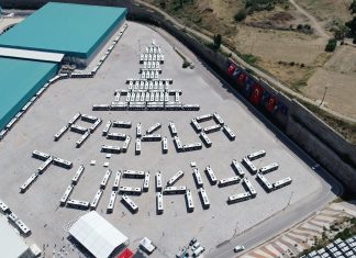 İzmirlileri taşıyacak 364 Otokar otobüsü törenle hizmete başladı