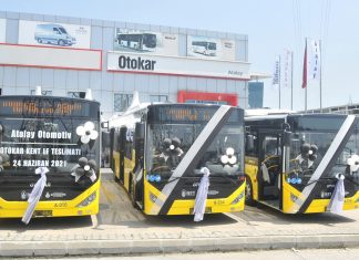Otokar’dan Halk Otobüsçülerine 6 KENT LF Teslimatı