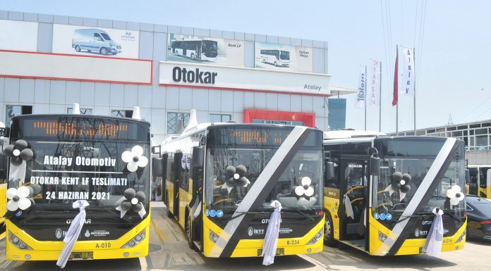 Otokar’dan Halk Otobüsçülerine 6 KENT LF Teslimatı