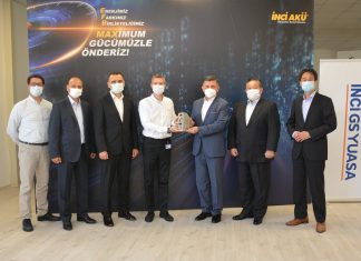 İnci GS Yuasa, ‘Altın İhracat Ödülü’ne Değer Görüldü