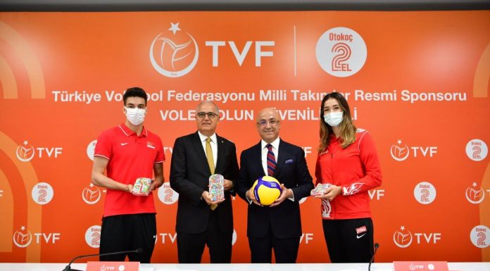Otokoç 2. El, “Bu Ellere Güvenimiz Sonsuz” Diyerek Türkiye Voleybol Federasyonu Milli Takımlar Resmi Sponsoru Oldu