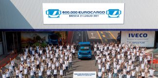 IVECO, Brescia fabrikasında üretilen 600 bininci Eurocargo’yu kutluyor