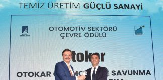 Otokar Çevre Dostu İş Stratejileriyle  KSO Çevre Ödülü’nün Sahibi Oldu