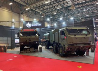 Anadolu Savunma Zırhlı Muharebe Sahası Akaryakıt Tankeri ve Tank Çekici modelleri ile IDEF 2021’de boy gösterdi.