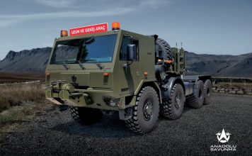 Anadolu Savunma Zırhlı Muharebe Sahası Akaryakıt Tankeri ve Tank Çekici modelleri ile IDEF’te