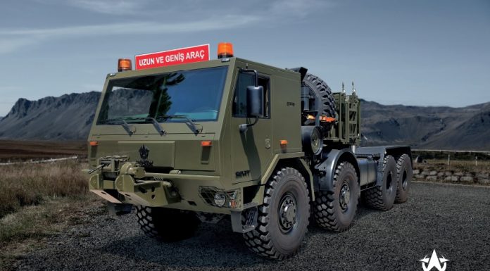 Anadolu Savunma Zırhlı Muharebe Sahası Akaryakıt Tankeri ve Tank Çekici modelleri ile IDEF’te