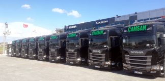 Çamsan “Scania ile devam” dedi