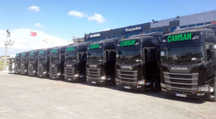 Çamsan “Scania ile devam” dedi