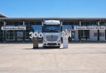 Transaktaş Global Lojistik, Aksaray Kamyon Fabrikası’nda üretilen 300.000’inci kamyonu filosuna kattı