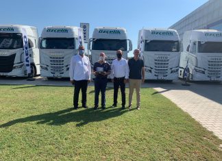 IVECO’dan Mersin’de çekici teslimatı