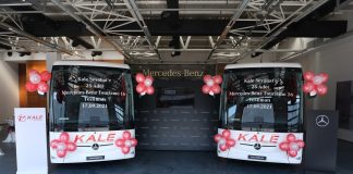 Kale Seyahat, teslim aldığı 10 yeni otobüs ile filosundaki 2021 model Mercedes-Benz Tourismo sayısını 25’e çıkardı