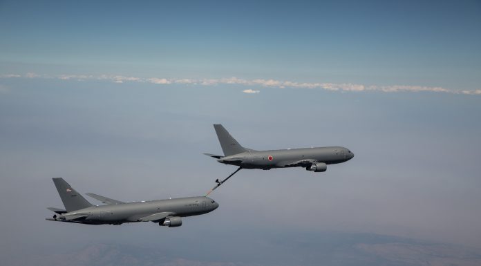 Boeing, Japonya’ya ilk KC-46A tanker uçağı teslimatını gerçekleştirdi