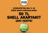 Brisa’dan Otopratik noktalarında bakım yaptıranlara  Shell Akaryakıt Çeki