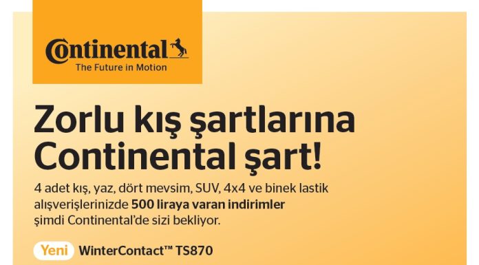 Continental kışa indirim kampanyası ile giriyor