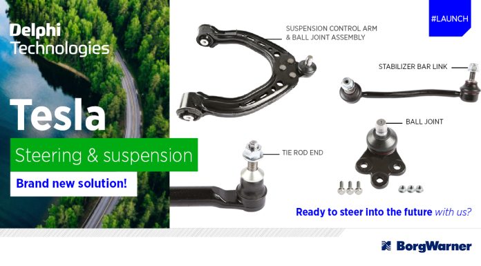 Tesla Model S’in Ön Takım Parçaları Delphi Technologies’ten