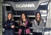 Scania Servislerine Kadın Eli Değiyor