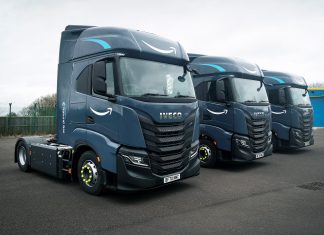 IVECO, Amazon’un Avrupa operasyonları için 1064 adet doğal gazla çalışan S-WAY çekici sağlayacak
