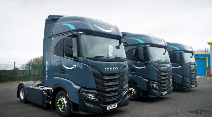 IVECO, Amazon’un Avrupa operasyonları için 1064 adet doğal gazla çalışan S-WAY çekici sağlayacak
