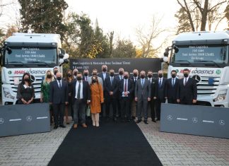 Mars Logistics, 150 adet Mercedes-Benz Actros 1848 LSnRL siparişini teslim aldı
