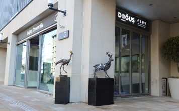 Doğuş Otomotiv atık otomobil parçalarını sanat için geri dönüştürdü