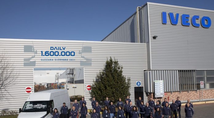 IVECO, Suzarra fabrikasında 1.600.000’inci Daily’nin üretimini kutluyor