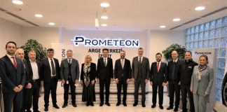 T.C. Cumhurbaşkanlığı Yatırım Ofisi’nden                       Prometeon’un Yeni Ar-Ge Merkezi’ne Ziyaret