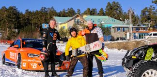 Continental kış lastikleri bir ilke imza atarak Kars’ta snowboard’a meydan okudu!