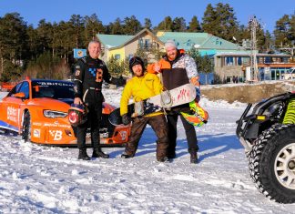 Continental kış lastikleri bir ilke imza atarak Kars’ta snowboard’a meydan okudu!