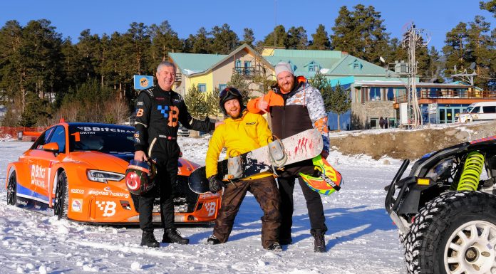 Continental kış lastikleri bir ilke imza atarak Kars’ta snowboard’a meydan okudu!