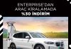 ZUBİZU üyelerine Enterprise’tan araç kiralamada %30 indirim fırsatı